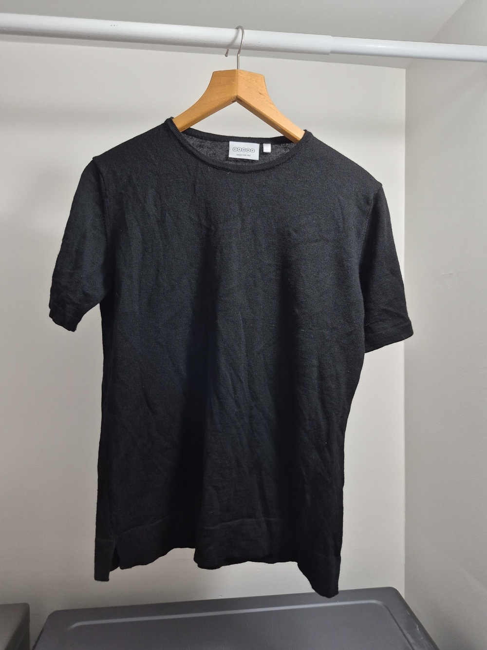 AND Black Short Sleeve Crew Neck Tee